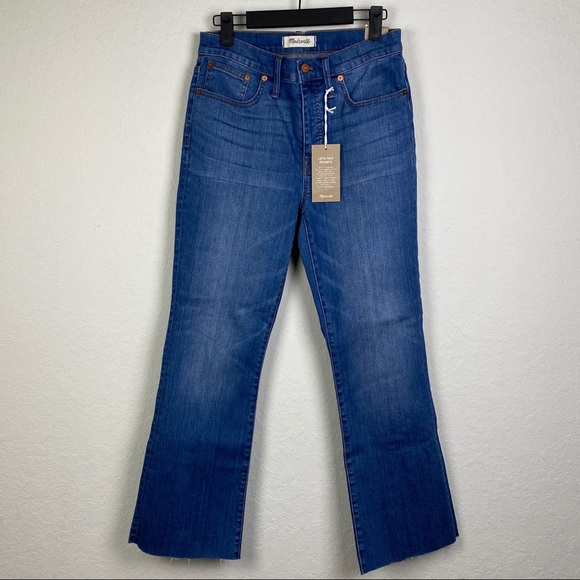 MADEWELL Cali Demi Boot Jeans Kemper Wash NEW - Picture 5 of 9